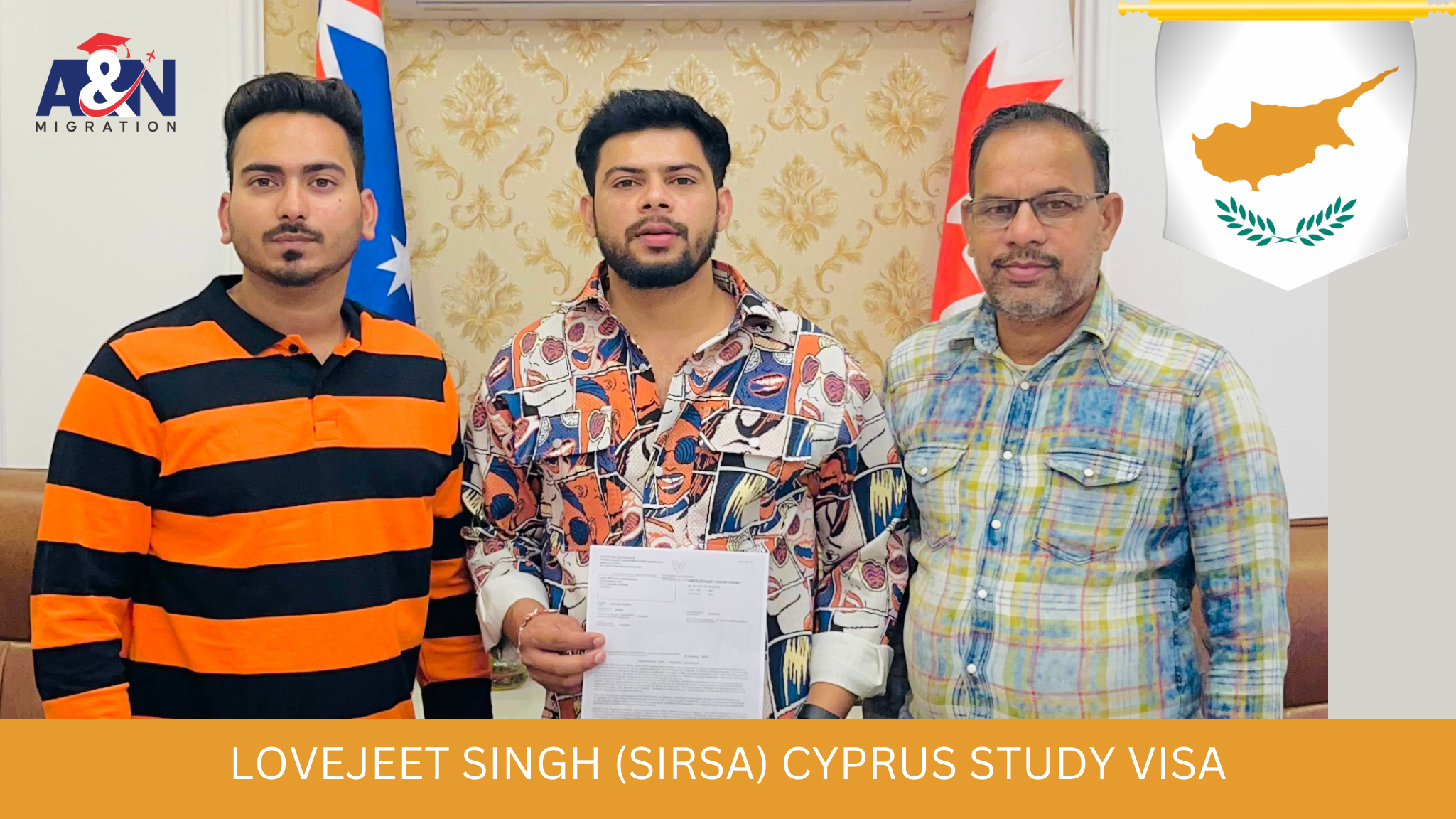 Lovejeet Singh (Sirsa) — Cyprus Study Visa