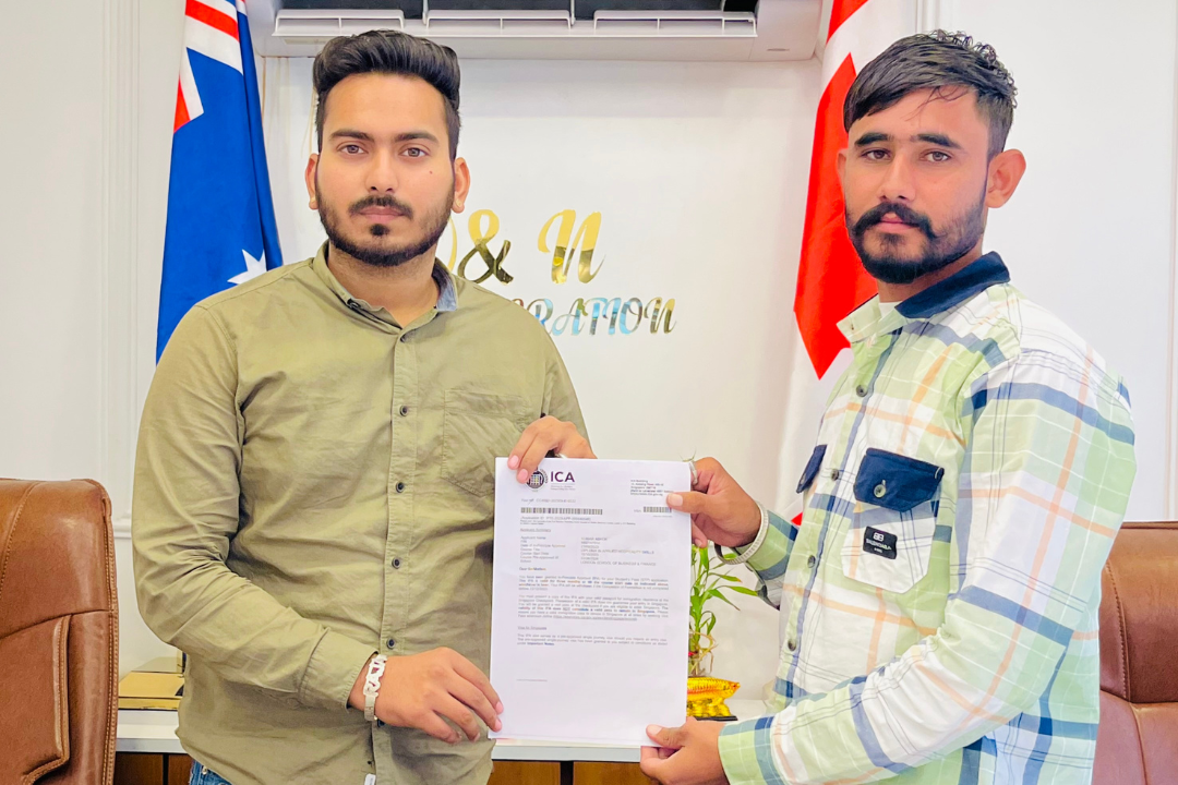 Visa approval — A&N Migration client
