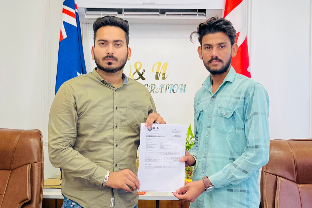 Visa approval — A&N Migration client