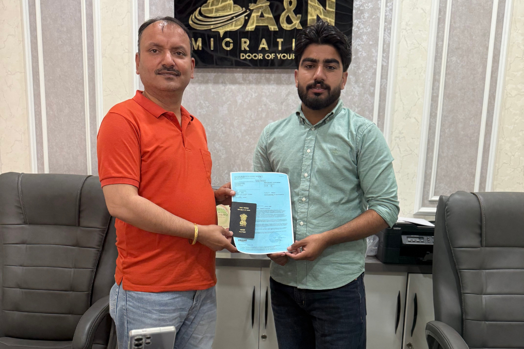 Visa approval — A&N Migration client