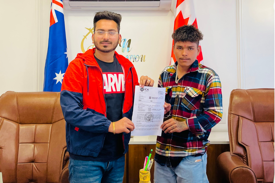Visa approval — A&N Migration client