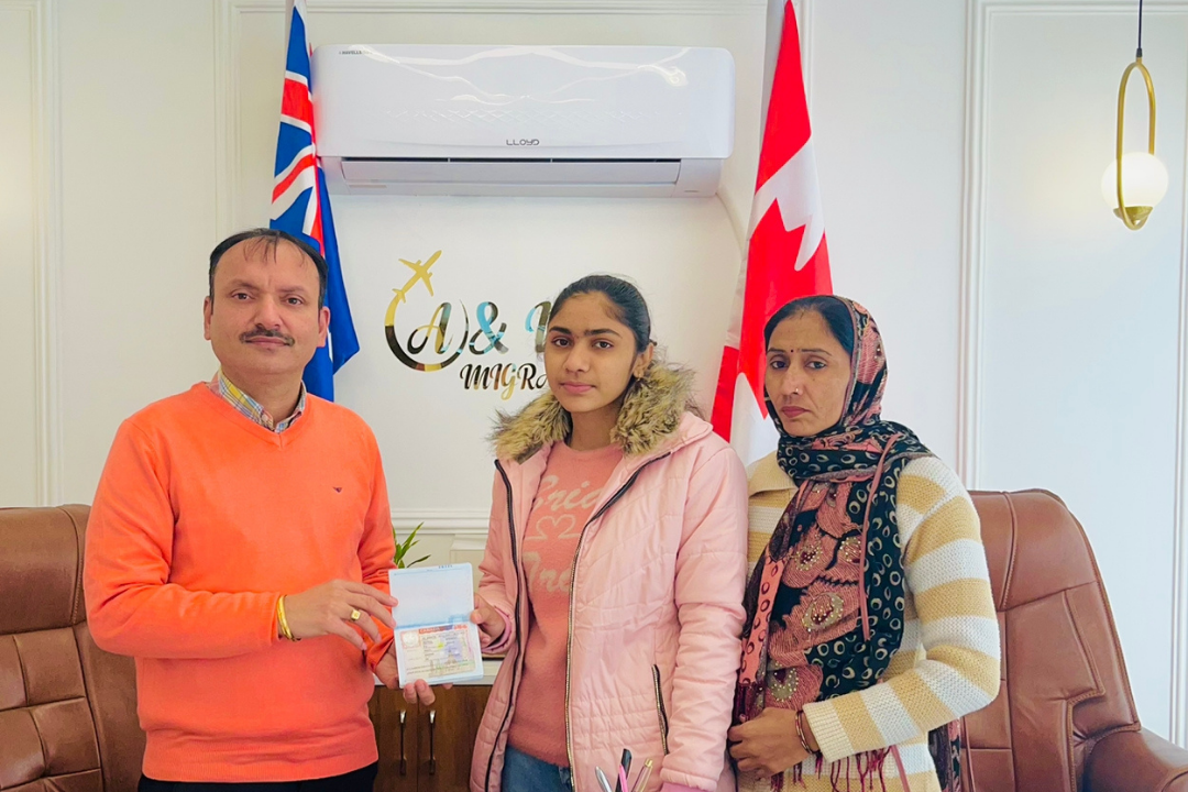 Visa approval — A&N Migration client