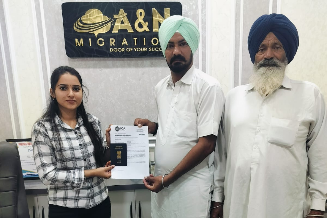 Visa approval — A&N Migration client
